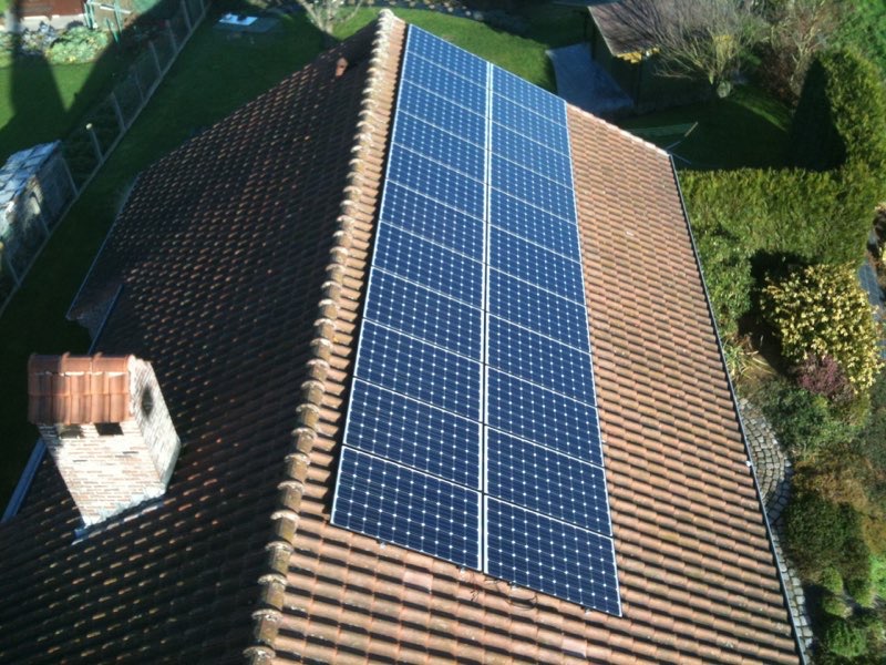 fotovoltaisch opbouw